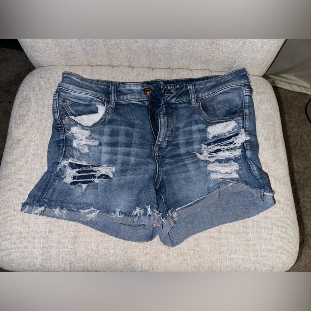 American Eagle Next Level Stretch Distressed Jeans